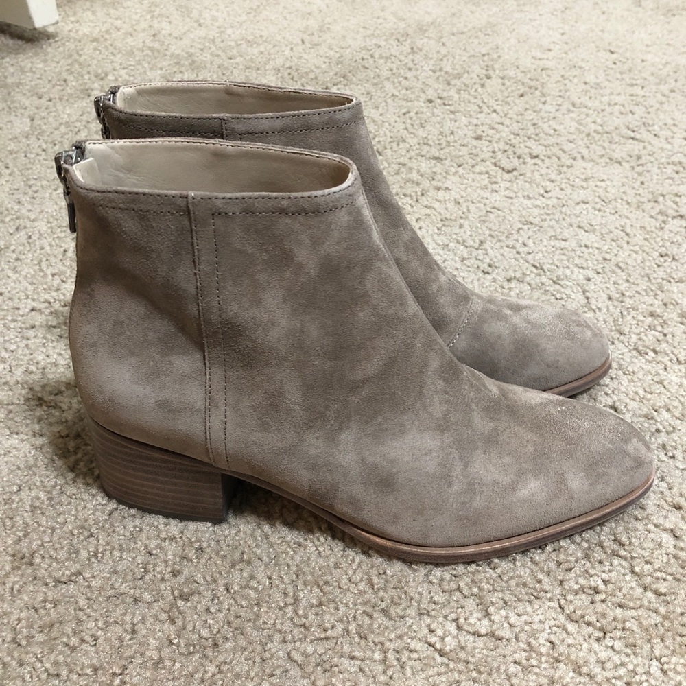 rag & bone Taupe Suede Boots
